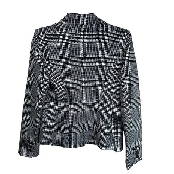 L'AGENCE Atmore Houndstooth Double Breasted Blazer - Picture 7 of 9